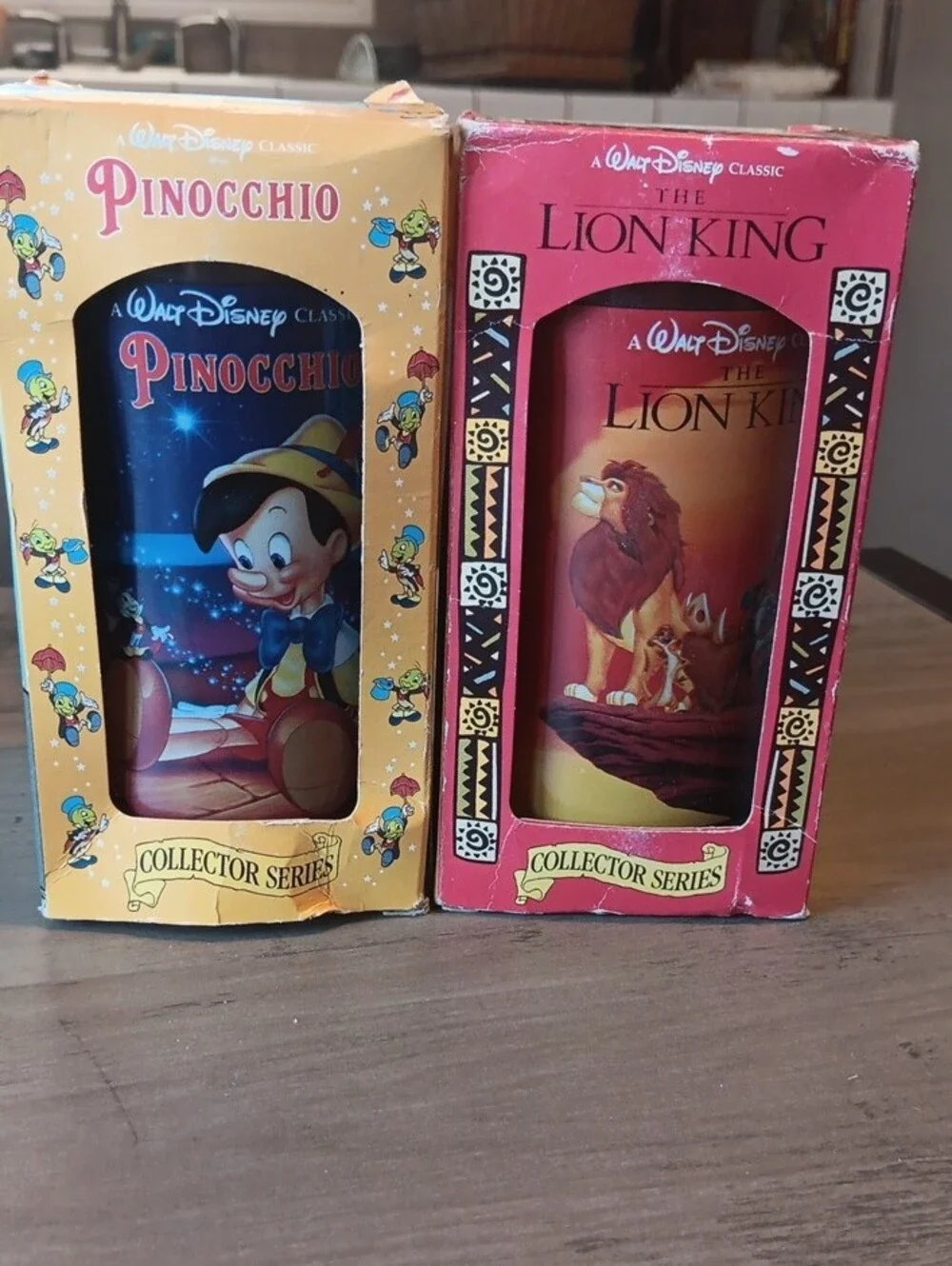 1994 Vintage Burger King Disney Collector Series Glasses-Complete Set of 8
